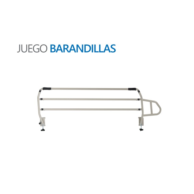 OPCIÓN Barandillas cama geriátrica